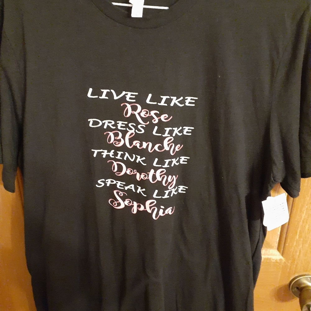 Womans golden girls tee